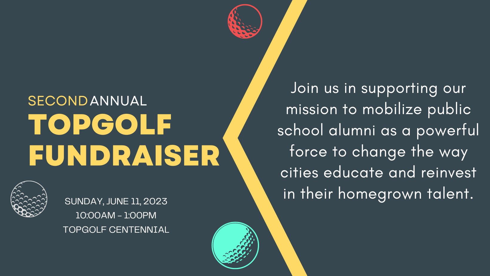 2023 TopGolf Fundraiser